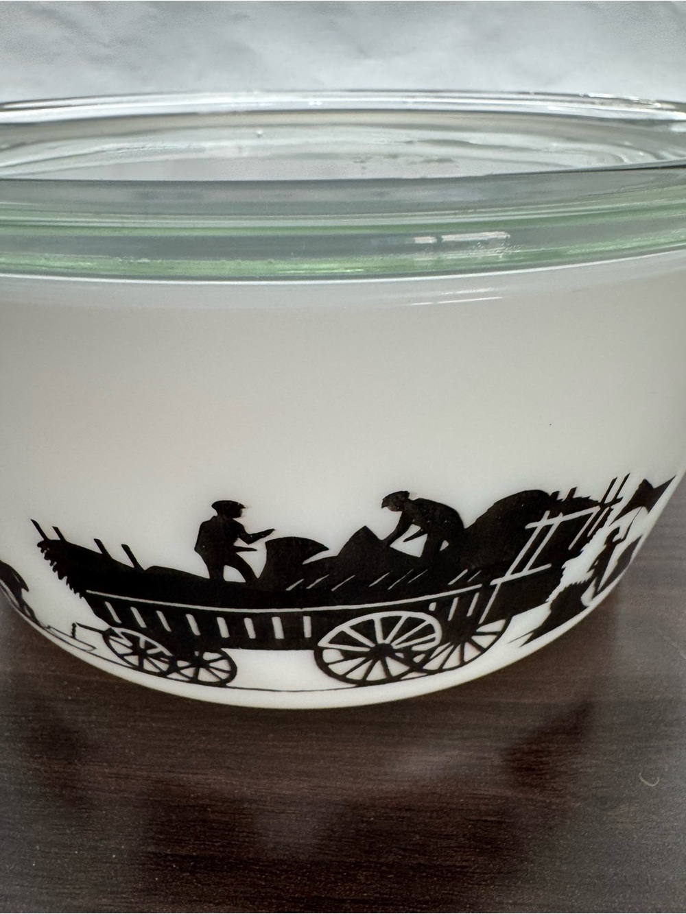 Rare Vintage English Pyrex JAJ 1960’s Haymaker Casserole Dish w/ Lid - Picture 2 of 7